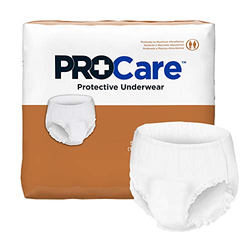 ProCare CRU-514 Adult Absorbent Underwear, Case of 56