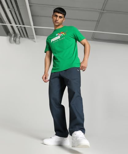 Image of Puma Men's Printed Regular Fit T-Shirt