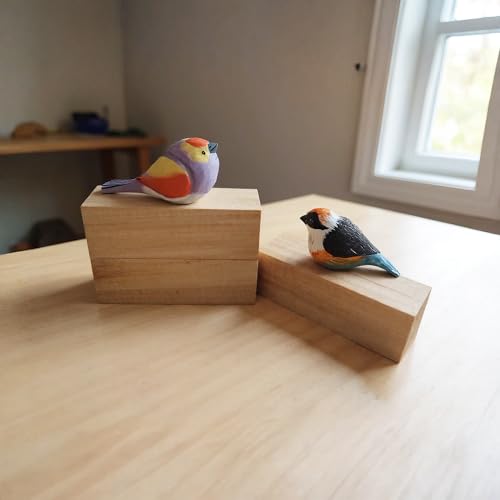 Ninekong 24PCS Basswood Carving Blocks with 3 Sizes，Whittling Wood Carving Kit,Soft Basswood for Carving(4"x1"x1",4"x2"x2",2"x2"x2") by Ninekong - Used condition - Image 7