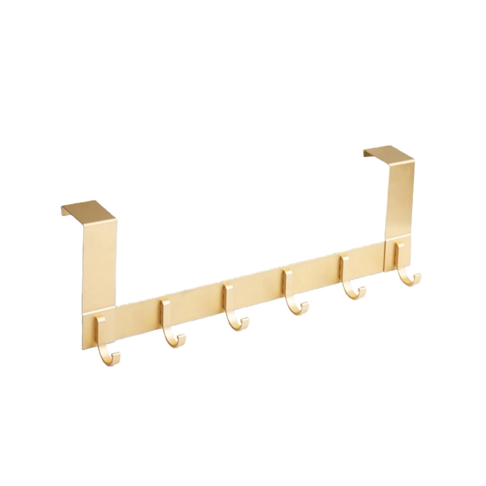 FDBTYJN Over Door Hook Over the Door Hook Badroom Coat Rack Clothes Hat Towel Hanger Organizer Hook(Color1,20cm)