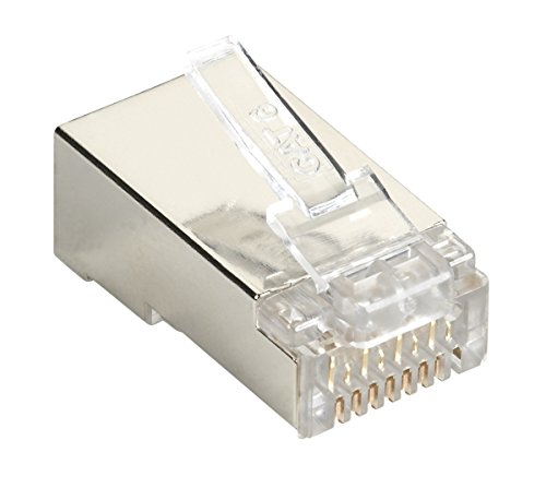 Black Box CAT5e Value Line Modular Plug, Shielded, 100-Pak