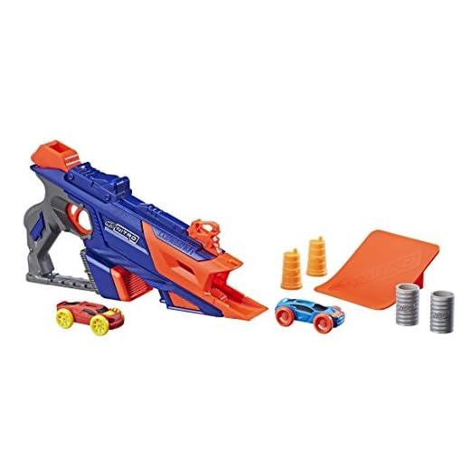 Nerf Nitro Longshot Smash - Jeu de Cascade Petites Voitures