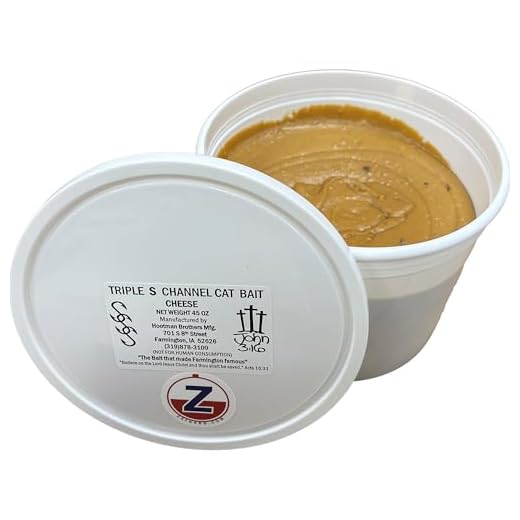 45oz Triple S Catfish Bait Tub - Original Cheese Formula - Formerly Sonnys Super Sticky - Discounted Shipping for Multiple Items.