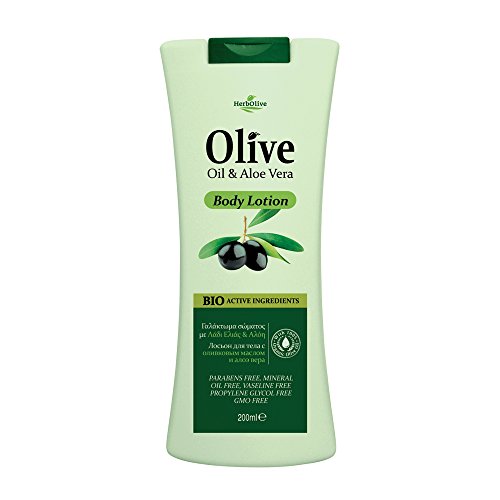 Preisvergleich Produktbild Herbolive Körperlotion mit Aloe Vera, 1er Pack (1 x 200 ml)