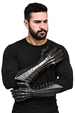 Medieval Handmade Black Antique Nazgul Steel Gauntlets, Medieval Armor Gloves, Crusader Larp Gauntlets