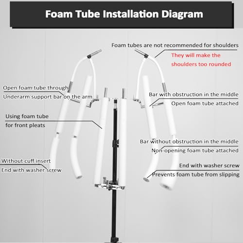 Forma de vestido ajustable sin tambaleos para fotografía y sastrería 3
