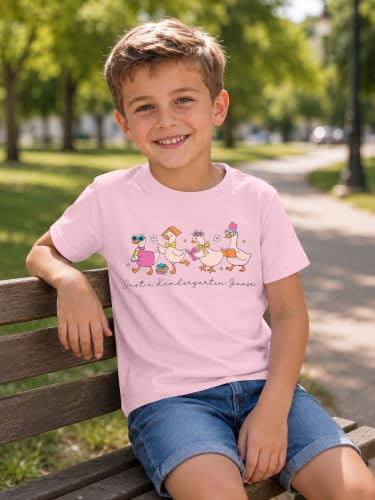 Image of First Day of Kindergarten Shirt Toddler First Day of School Tee Boy Girls I'm Ready for Kindergarten Tops