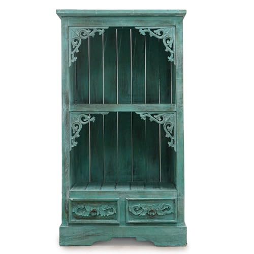 Ancient Wisdom Albasia Armoire de salle de bain - Turquoise wash
