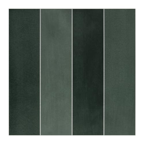 Dale vida a tu cocina con azulejos de pared autoadhesivos 3D en tonos verdes de 9x9 pulgadas 2