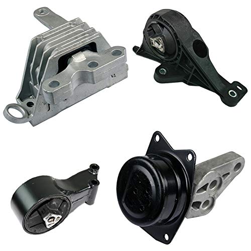 OMNI5 K2910 Engine Motor & Transmission Mount Kit 4PCS Compatible with Fits 2010-2016 Buick LaCrosse 3.0L 3.6L FWD Automatic | A5535 A5530 A5676 A5502