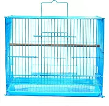 Kapoor Enterprise Birds CAGE/Easy Installation/Suitable for Lovebirds, Finch, Parakeet, Canary for Small Birds (18 INCH) Bird House (Hanging) Size 18 * 12 * 13 Bird House (Hanging)