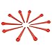 Produktbild vhbw 10x Ersatz-Messer kompatibel mit Gardena EasyCut Li-18/23R 9823-20, Li-18/23R 9823 Rasentrimmer - Ersatzklinge Rot, Kunststoff