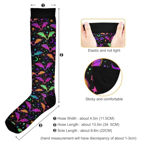 Image of Compression Socks for Women & Men, Knee High Socks for Circulation Medical Running Athletic Nurse Travel