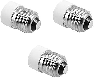 FINELED 3Pack E27 to E14 Light Bulb Socket Adapter Converter, Adapter to E14 Light Bulb into E27 Socket