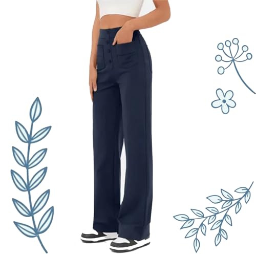 Flexipants - Women's Casual High Waist Stretch Pants,Bloomydove Flexipants