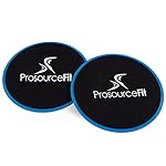 ProsourceFit Core Sliding Exercise Discs, Dual-Sided Sliders for Use on Any Surface at Home or Gym for Full-Body Workouts, Set of 2 - Image 2