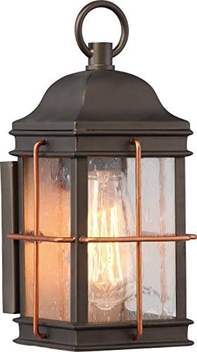 Nuvo 60/5831 One Light Outdoor Wall Mount, Bronze/Dark