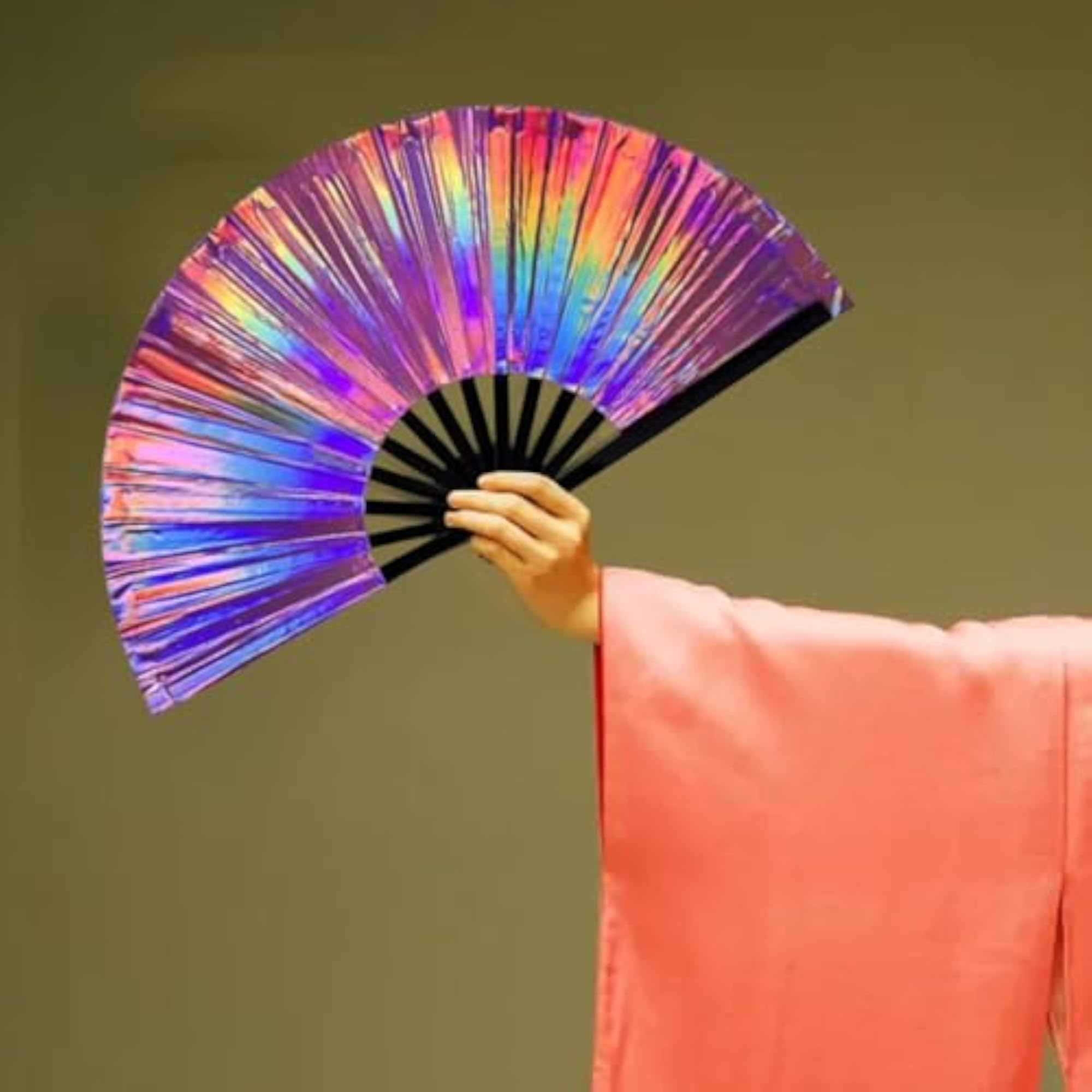 Folding Dancing Fan Accessories for Carnival Performance