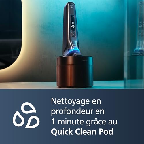 Philips Shaver Series 9000 S997663 Rasoir Électrique 100 % Étanche Avec Skiniq - vue 8