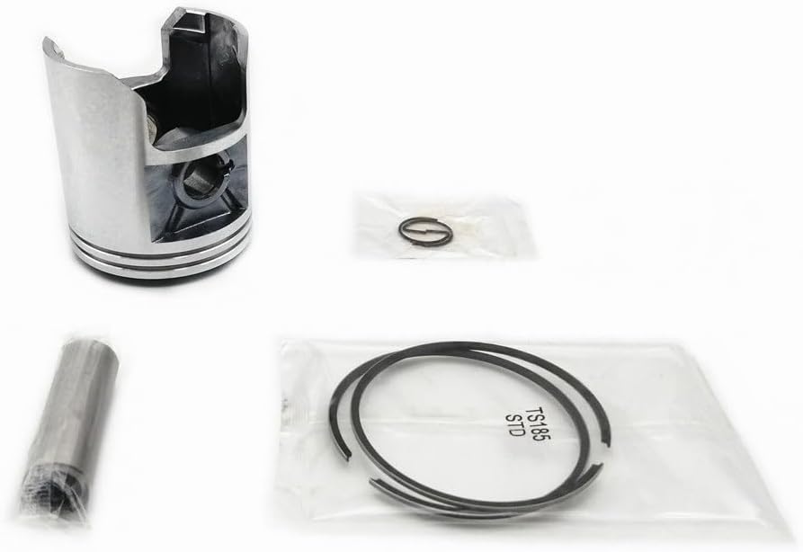 CRUMPSMotorcycle Performance Parts 64mm Engine Cylinder Kit Piston Ring Set Compatible With Suzu-ki 2 Stroke 185CC TS185
