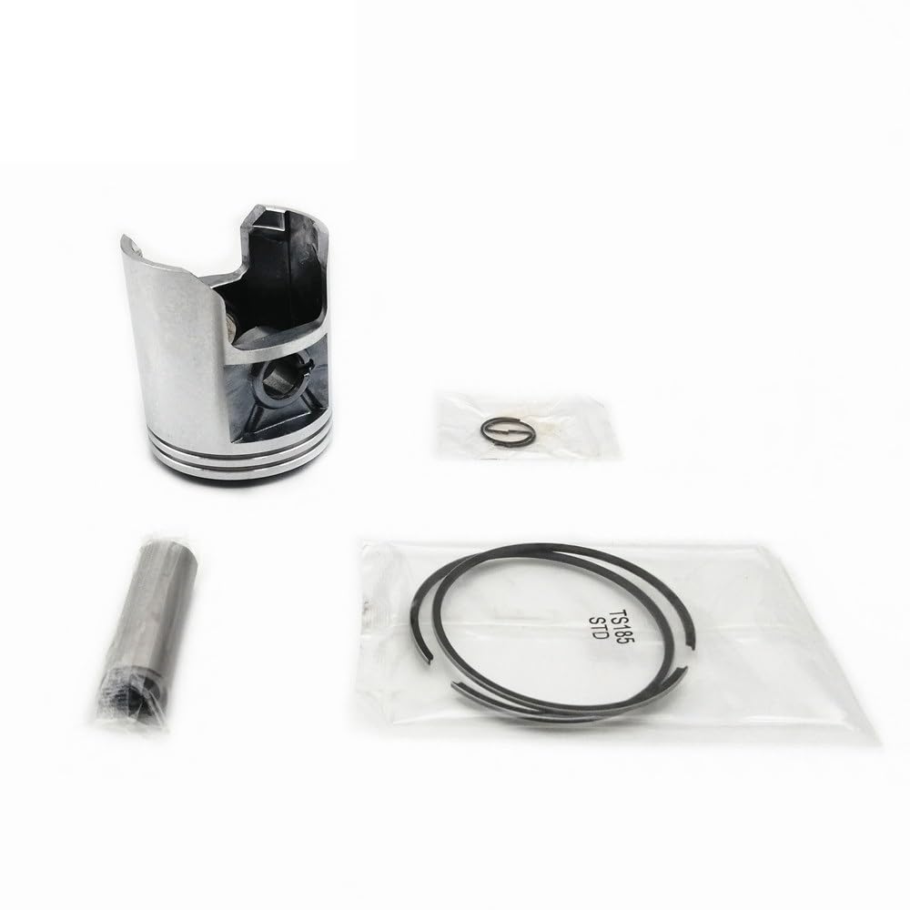 CRUMPSMotorcycle Performance Parts 64mm Engine Cylinder Kit Piston Ring Set Compatible With Suzu-ki 2 Stroke 185CC TS185