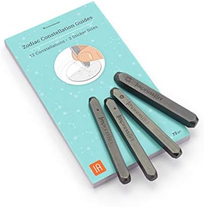 ImpressArtZodiac Constellation Kit - Includes Metal Stamps & Sticker Guides (Kit)