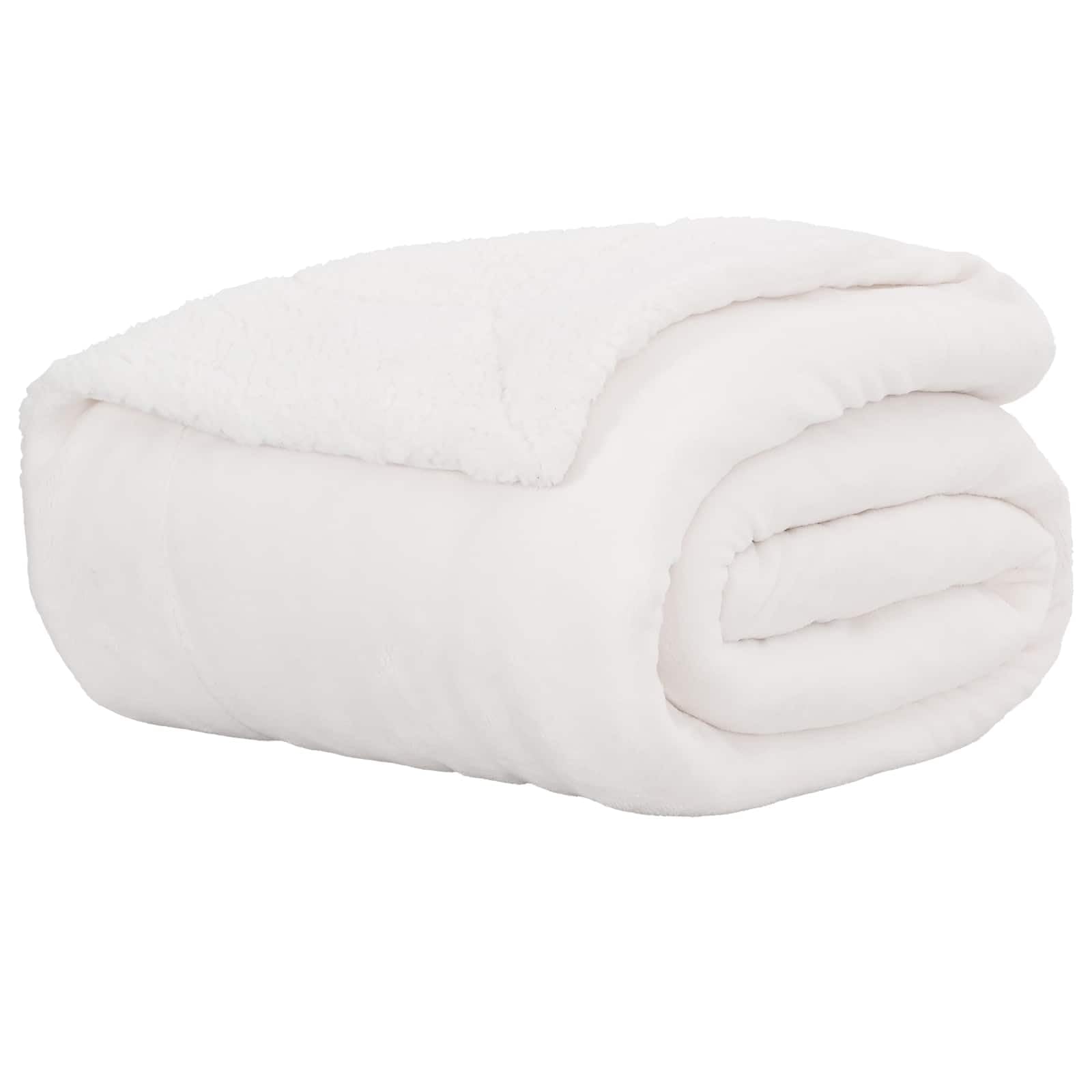Générique Coperta in pile, 130 x 150 cm, colore: Bianco
