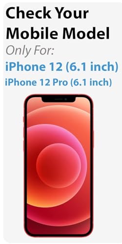 Image of Premium Tempered Glass Screen Protector Compatible with iPhone 12 (6.1 Inch) | 9H Hardness | Edge to Edge Protection | Anti Scratch | Bubble Free Installation | HD Clear