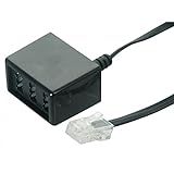 - Mit 0,2m Anschlusskabel- Zum Anschluss von analogen Endgeräten an ModulardosenSchaltbilder ...