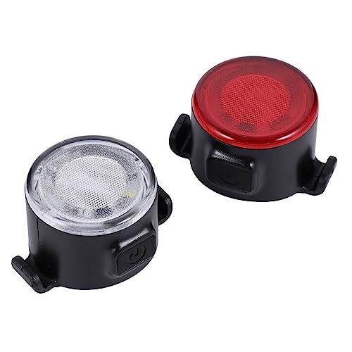 VICASKY USB Rechargeable Bike Light Set Front and Tail Lights with Modes Emergency Cycling Accessories for Night Riding and Outdoor Safety