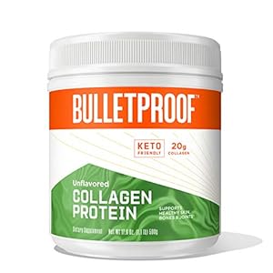 Bulletproof Collagen Protein Powder, Unflavored, Keto-Friendly, Paleo, Grass-fed Collagen, Amino Acid Building Blocks…