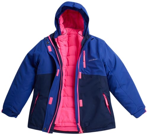 Eddie Bauer Kids' Ski Jacket - Waterproof 3 in 1 Insulated Coat with Removable Shell Jacket for Boys and Girls (3-16)2