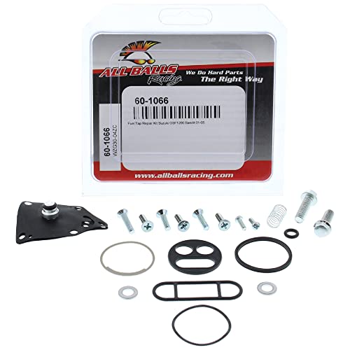 Image of All Balls Racing 60-1066 Fuel Tap Repair Kit Compatible With /Replacement For Suzuki GSF 1200 Bandit 2001-2005