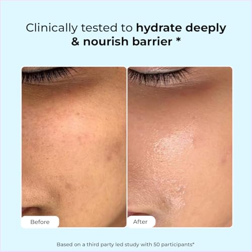 Image of Conscious Chemist Gentle Face Wash for Dry Skin | 100ml | Hydrating Cleanser for Face with Hyaluronic Acid, Ceramides and Ginseng Extract, Treats Dull and Dehydrated Skin for Women & Men - Hydro+