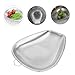 PRETYZOOM Stainless Steel Household Draining Basket Vegetable and Rice Washing Colander Strainer for Efficient Water Drainage Kitchen Tool for Fruits and Veggies