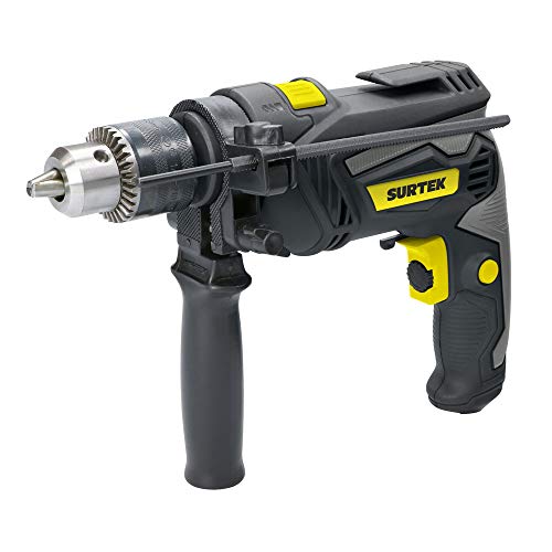 Herramientas Eléctricas, Tools Surtek Rotomartillo con broquero de 1/2', potencia de 500 W, voltaje de 120 V, frecuencia de 60 Hz, con función de taladro y rotomartillo, velocidad variable...