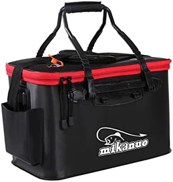 BIUDECO Camping Cooler Bait Cooler Fishing Cooler Fishing Bait Water Bucket Live Bait Box Fishing Water Pail Tank Bucket Fishing Bag Fishbox Water Container Live Fish Live Fish Box Black