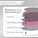 QZTYTY 4PCS Car Door Handle Cup Scratch Protector, Car Door Handle Sticker, Scratch Auto Door Protective Film, Car Accessories Car Door Handle Protective Films Universal for Cars (Pink, 4PCS)