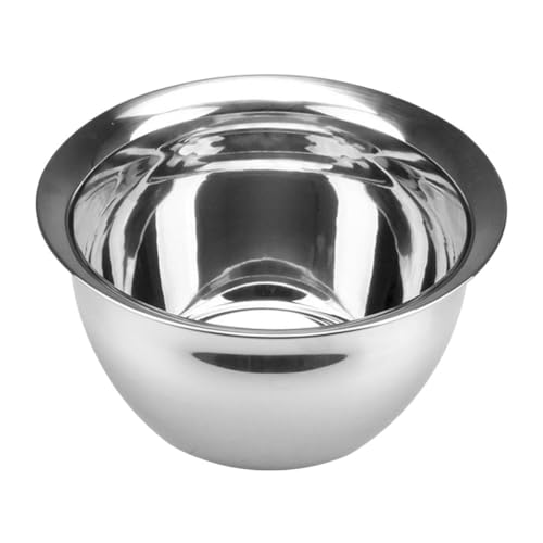 Tazón de acero inoxidable NUOBESTY 9 pulgadas para cocina miniatura 1