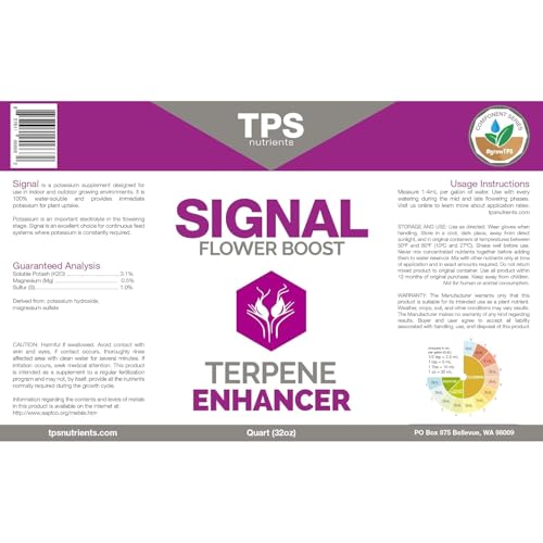 Signal Terpene Enhancer Nutriente Líquido 8 oz miniatura 2