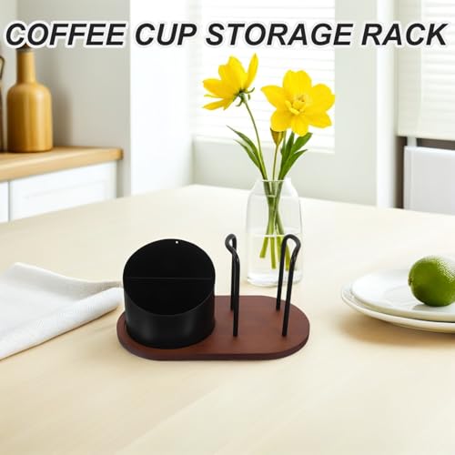 Support Multifonction en Bois pour Ranger Capsules et Accessoires - 6