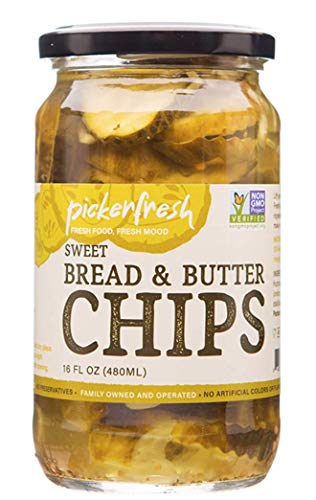 Pickerfresh Bread & Butter Chips 16 oz Crinkle Cut