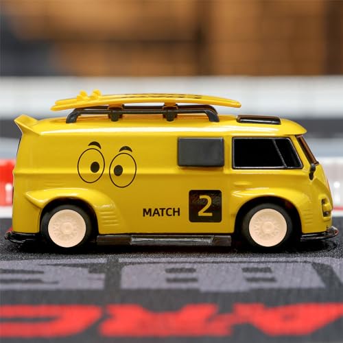 Image of LDARC 1:64 Scale Mini RC Sports Car 2.4Ghz Ideal for Racing Enthusiasts, Racing Remote Contrl Cars Model with RGB Lights Comes with DIY Interchangeable Body Case(Orange)