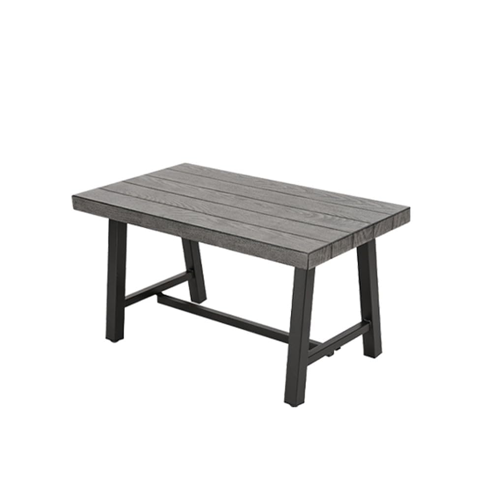 Grand patio Tavolino da giardino in metallo, resistente alle intemperie, piccolo tavolino da balcone per esterni, giardino, balcone, terrazza (83 × 48 × 45) cm