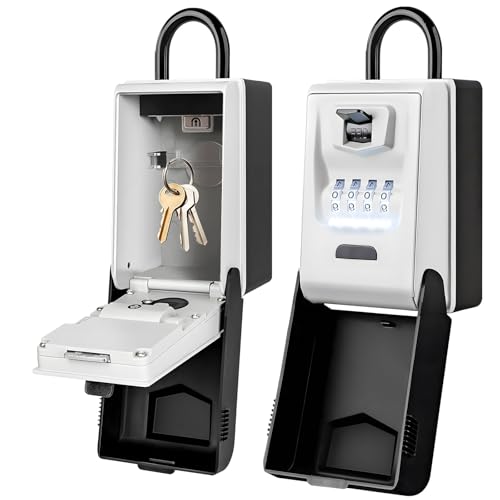 Caja de seguridad con código de 4 dígitos para alquiler vacacional
