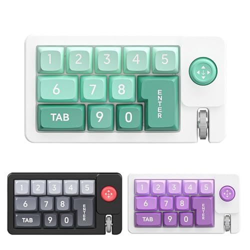 Clavier mécanique performant à une main avec pavé numérique filaire pour réagir plus vite