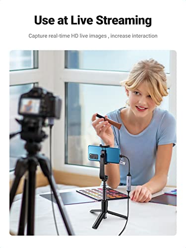 Ugreen Micro Hdmi To Hdmi Cable Adapter 4K 60Hz Bundle With Video Capture Card 4K Hdmi To Usb-A/Usb-C Hdmi Capture Card #TOP4