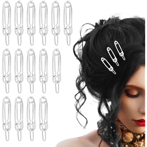 Bewudy 15 Pcs Gothic Hair Clips Set Cover