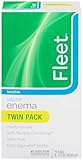Fleet Saline Enema Twin Pack, 4.5-Ounce Bottles - 9-Ounces (1 Pack)