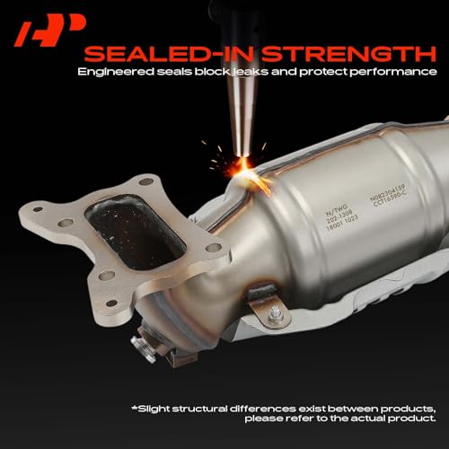 A-Premium Front Catalytic Converter Kit Direct-Fit Compatible with Honda Accord 2008-2012 & Acura TSX 2009-2014, 2.4L, EPA Compliant, Replace# 18190R40A00, 18190R41L01 by A-Premium - Used condition - Image 5